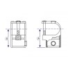 TF135 Clamp-on Tee