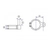 TF140 Gate Hinge Pin