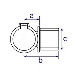 TF147 Internal Swivel Tee