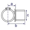 TF147 Internal Swivel Tee
