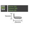 Mecalux Pallet Racking Clip