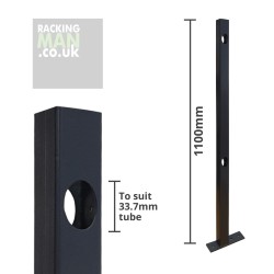 Mezzanine Floor Handrail Post 
