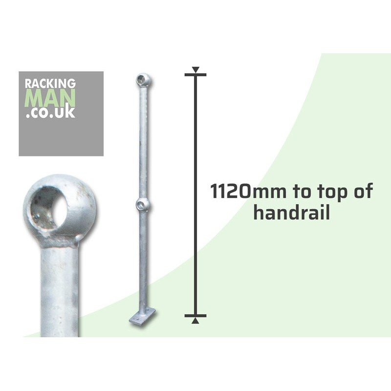 Mezzanine Floor Handrail Post 