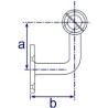 TF745C - Assist Expanding Wall Bracket 42.4mm O/D