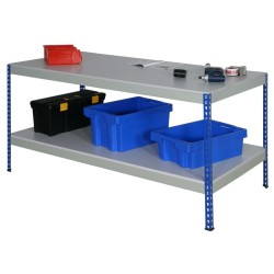 Boltless Worktable - Melamine Top