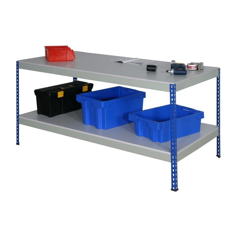Boltless Worktable - Melamine Top