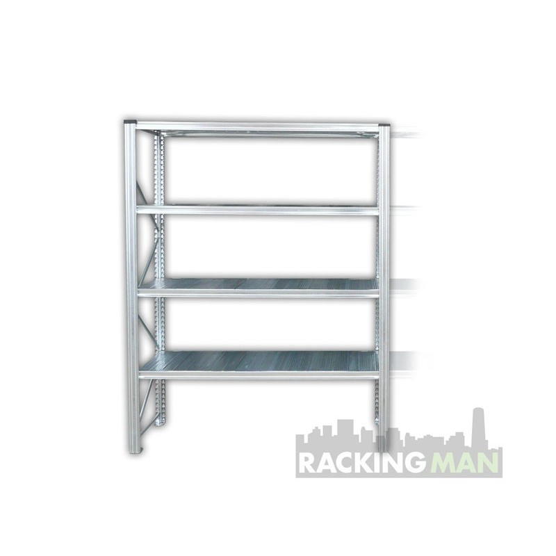 SH030 - Galvanised Shelving Starter Bay.