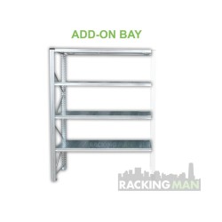 SH030 - Galvanised Shelving Add On Bay