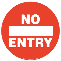 Hi-Visibility Floor Signs
