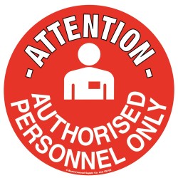 Hi-Visibility Floor Signs