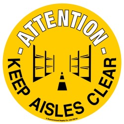 Hi-Visibility Floor Signs