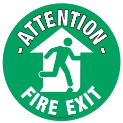 Hi-Visibility Floor Signs