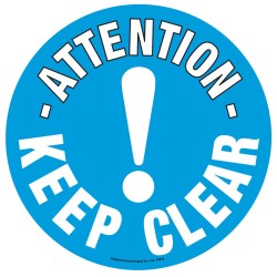 Hi-Visibility Floor Signs