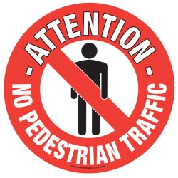 Hi-Visibility Floor Signs