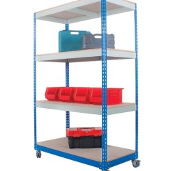 70 Rivet Trolley Shelving 1950mm (H)
