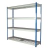 550 Rivet Shelving With Mesh Deck 1830mm (H)