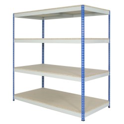 400 Rivet shelving 1830mm (H) x 2440mm (W)