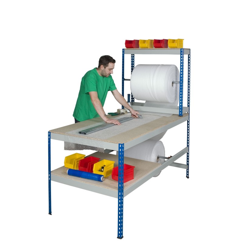 Long Rivet Rack Packing Bench