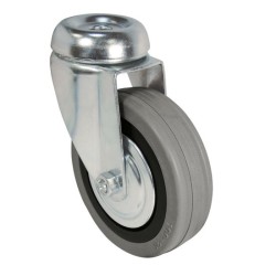 Swivel Bolt Hole Unbraked Castor - 100mm