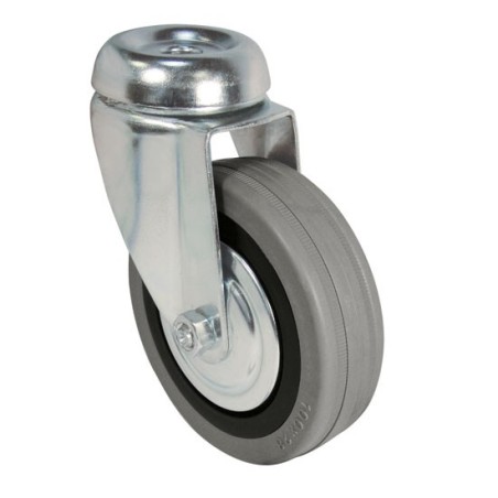 Swivel Bolt Hole Unbraked Castor - 100mm