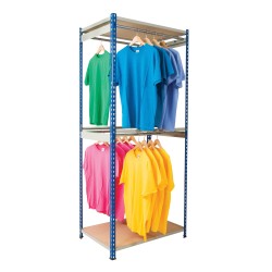 Double Garment Racking 1220mm Wide