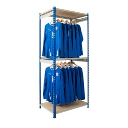 Single Garment Racking 915mm Wide