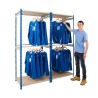 Single Garment Racking 1220mm Wide
