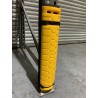 Pallet Racking Plastic Column Guard Strapped On Upright Stand 