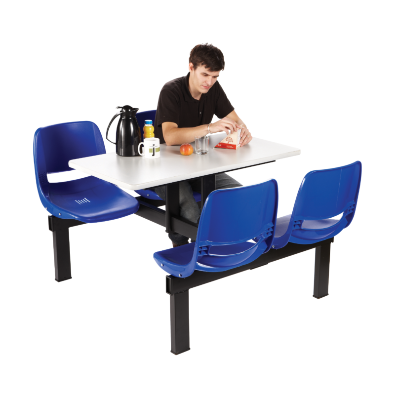 Canteen Table  - 4 Seats and table combined