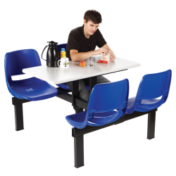 Canteen Table  - 6  Seats and table Combined