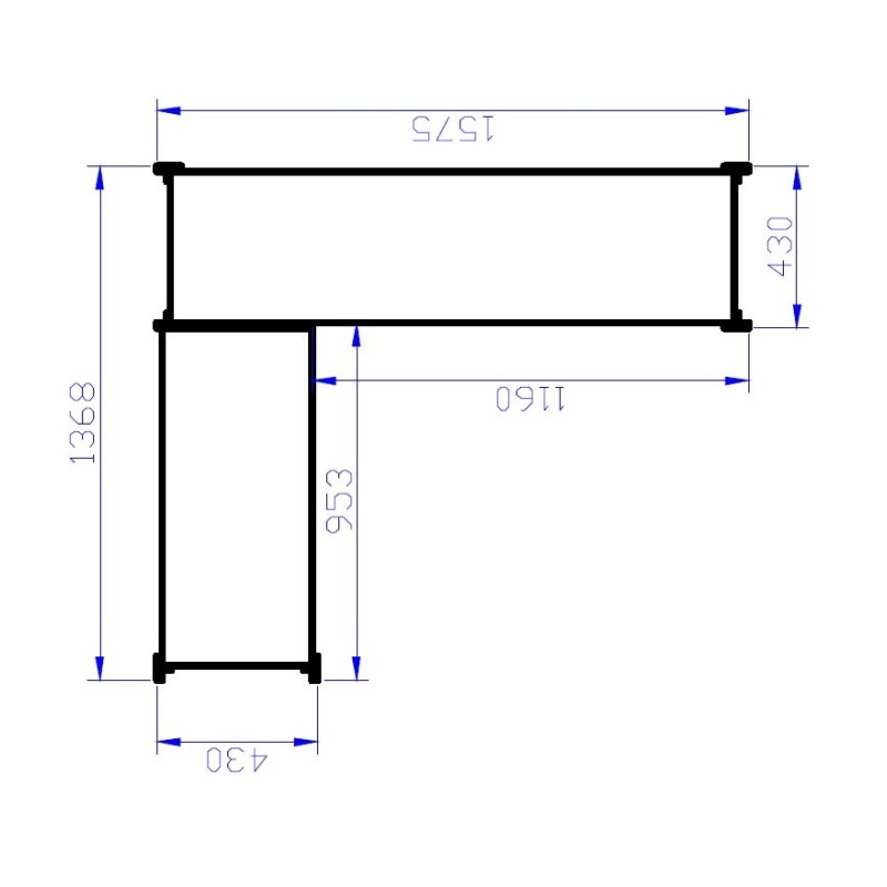 Unirack Galvanised Shelving - Metalsistem