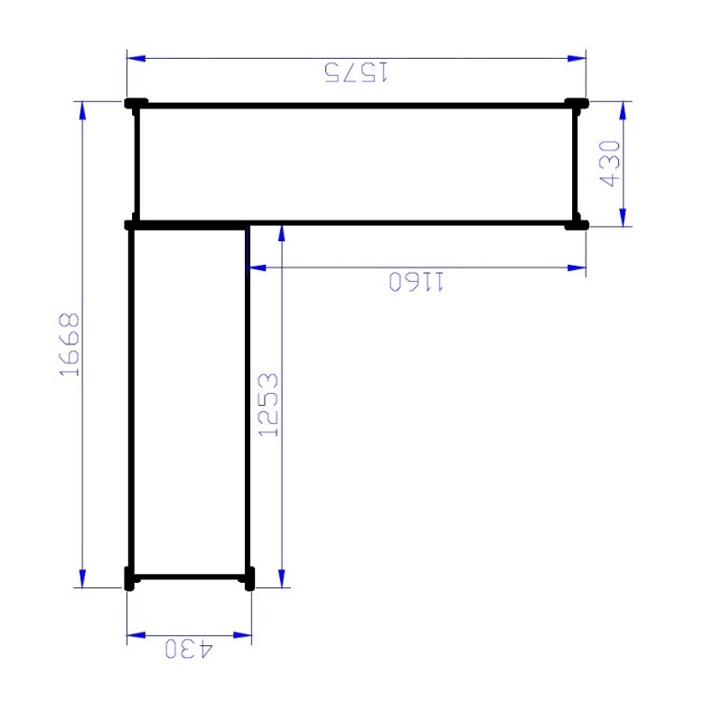 Unirack Galvanised Shelving - Metalsistem