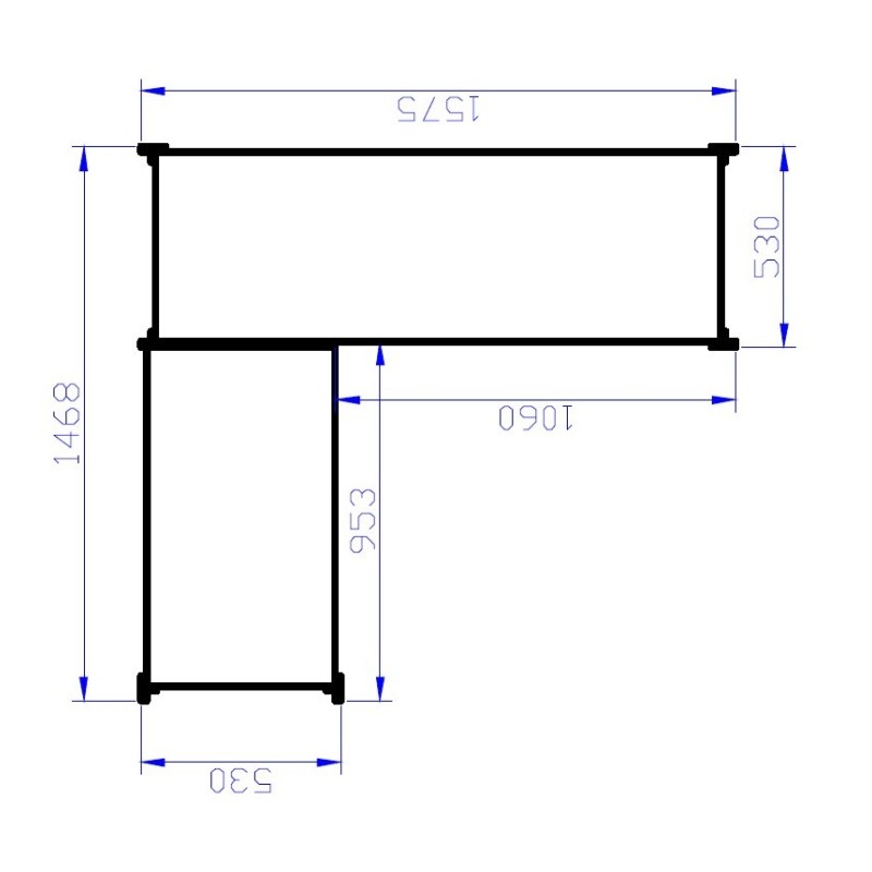 Unirack Galvanised Shelving - Metalsistem