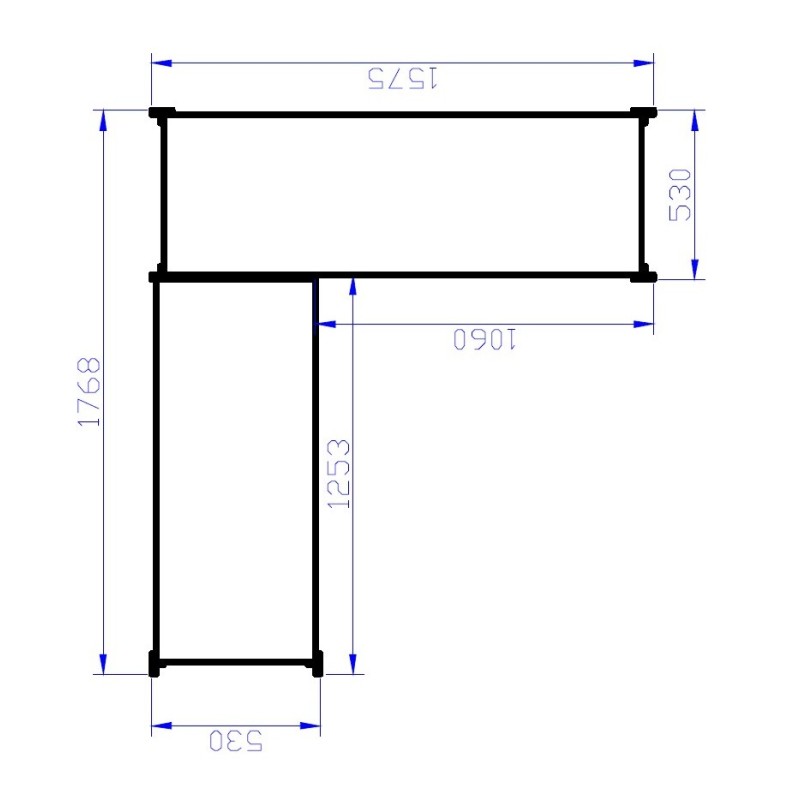 Unirack Galvanised Shelving - Metalsistem
