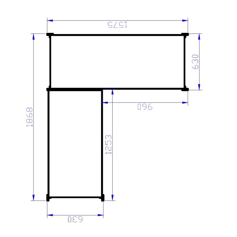 Unirack Galvanised Shelving - Metalsistem