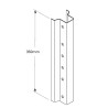 Link 51 Pallet Racking Splice Dimensions