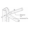 Link 51 Pallet Racking Frame Bracing (Frame Ties) 'H'