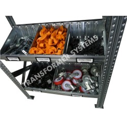 Galvanised Modular Bin Levels - Suit SH030